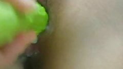 Korean Amateur Teen Cucumber Masturbation