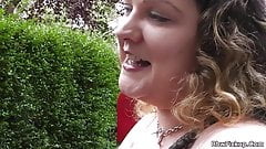 Street meat leads to cock riding for this BBW