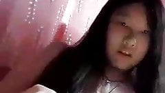 Really Beautiful Thai girl shows pink nipples, pussy, anus