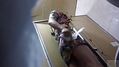 Korean bathroom spy cam