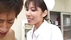 Very Hot and Sexy Asian Nurse –  sucking nurse