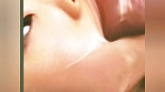 Thai Pattaya teen face fuck by big dick