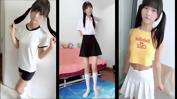 Asian SchoolGirl teenie babe young pussy show on cam gets fucked