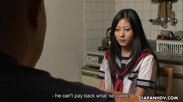 Asian teen clearing her f.’s debt with sex
