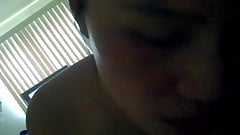 Exotic Asian MILF Lan – blowjob & cumshot