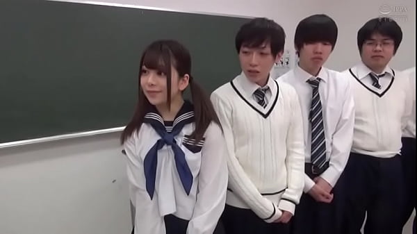 Tiny Japanese Teen Gangbanged At School – Riko Saito