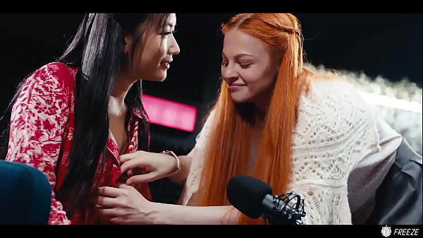 Lesbian Redhead Freezes Time And Makes Asian Babe Her Sex Slave – Lezdom Hardcore Sex